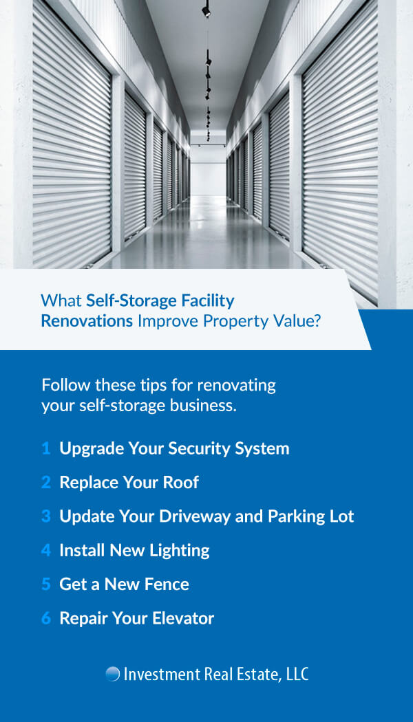 What Self-Storage Facility Renovations Improve Property Value?